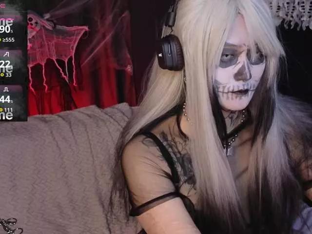Join GothXRaven, she wants to masturbate for you GothXRaven from BongaCams