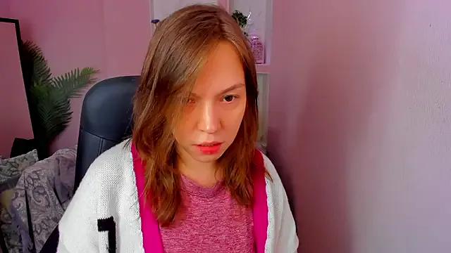 Persephoni — legs in the air  with hands, show pussy